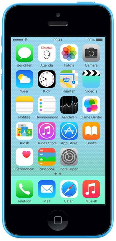 Apple iPhone 5C 8 GB Blauw is nooit meer leverbaar