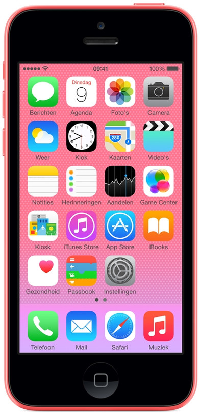 Apple iPhone 5C 8 GB Roze is nooit meer leverbaar