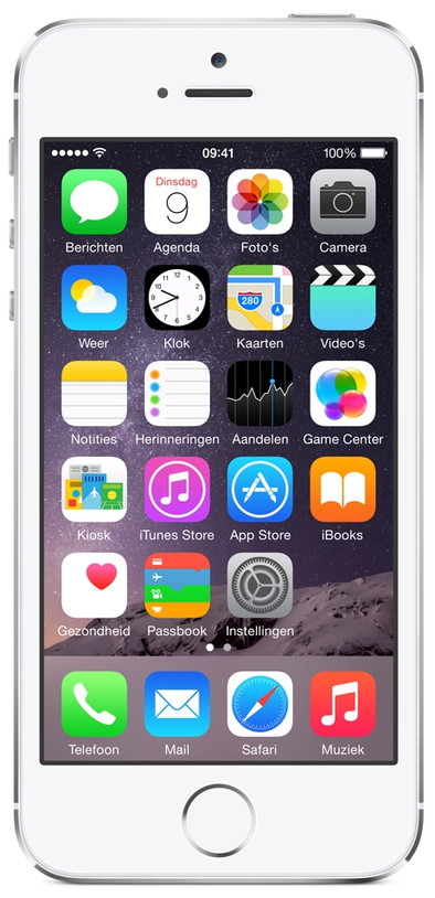 Apple iPhone 5S 16 GB Zilver T-Mobile is nooit meer leverbaar