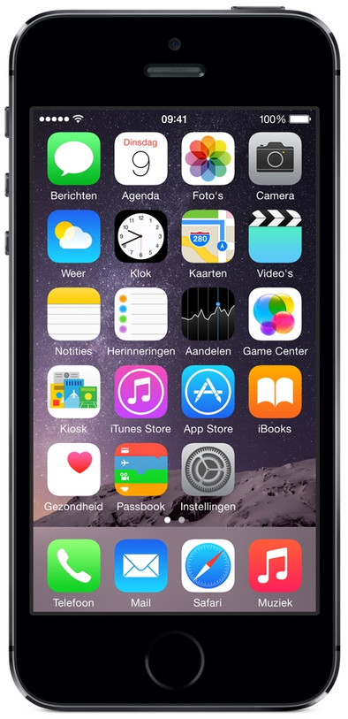 Apple iPhone 5S 16 GB Zwart T-Mobile is nooit meer leverbaar
