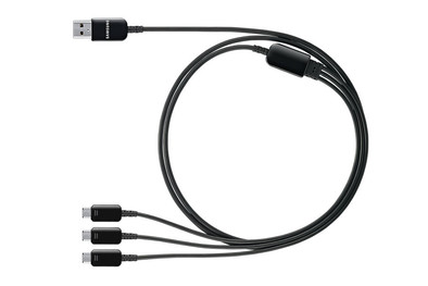 Samsung multi-oplaadkabel Micro USB Zwart is nooit meer leverbaar