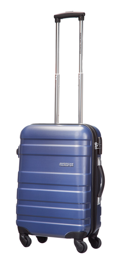 American Tourister Pasadena Spinner 55 cm Blue/Gold is nooit meer leverbaar