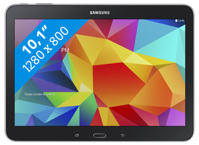 Samsung Galaxy Tab 4 10.1 Wifi Zwart is nooit meer leverbaar