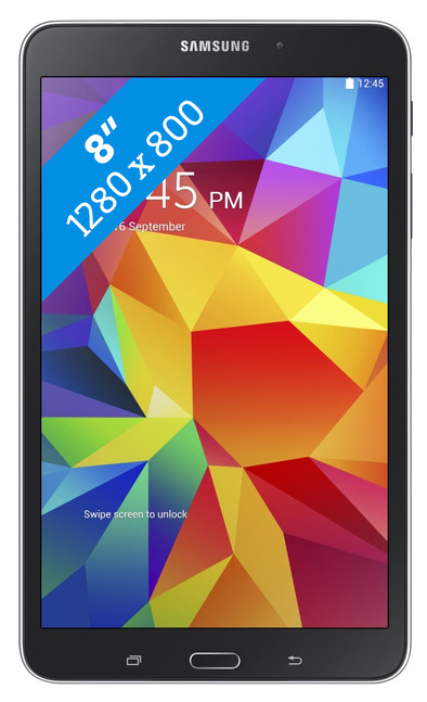 Samsung Galaxy Tab 4 8.0 Wifi + 4G Zwart is nooit meer leverbaar