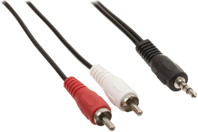 Valueline 3,5 mm naar RCA kabel 2 meter zwart is no longer available