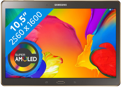 Samsung Galaxy Tab S 10.5 Wifi Titanium Brons is nooit meer leverbaar