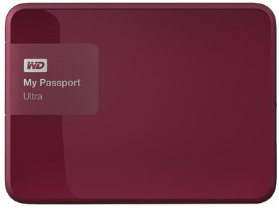 WD My Passport Ultra 4 TB Rood is nooit meer leverbaar