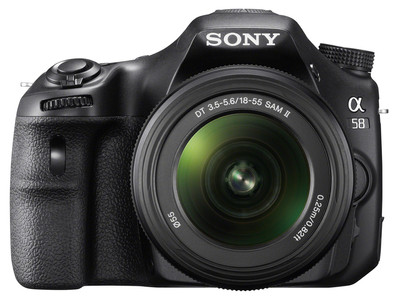 Sony Alpha SLT-A58 + 18-55mm zwart is nooit meer leverbaar