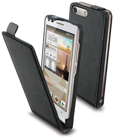 Muvit Flip Case Huawei Ascend G6 Zwart is nooit meer leverbaar