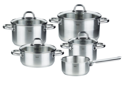 Fissler Korfu Pannenset 5-delig is nooit meer leverbaar