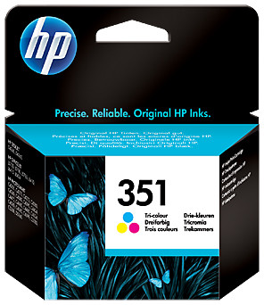 HP 351 Cartridge Kleur is nooit meer leverbaar