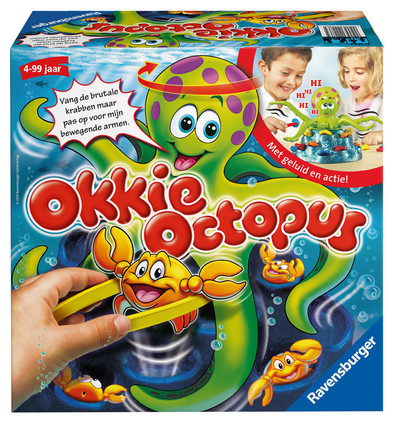 Okkie Octopus is nooit meer leverbaar