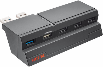 Trust GXT 215 5 Poorts Usb Hub Voor PS4 Met Oplaadfunctie is nooit meer leverbaar