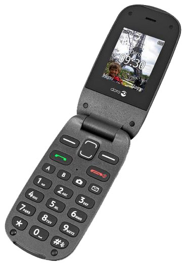 Doro PhoneEasy 607 senioren telefoon zwart is nooit meer leverbaar