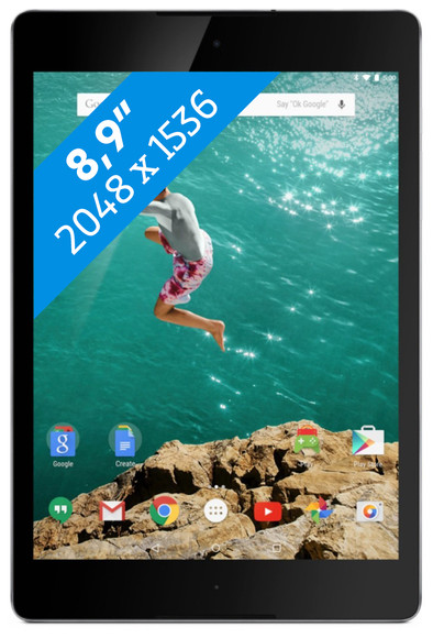 HTC Nexus 9 16 GB Wit is nooit meer leverbaar