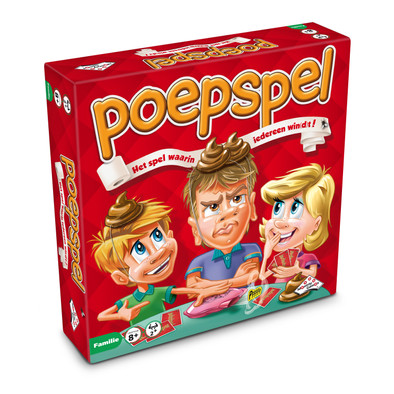 Het Poepspel is nooit meer leverbaar