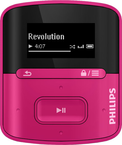 Philips GoGear Raga 2GB Roze is nooit meer leverbaar