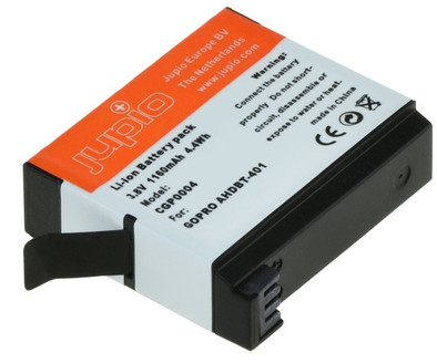 Jupio GoPro HERO4 accu is nooit meer leverbaar