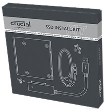 Crucial SSD Install Kit is nooit meer leverbaar
