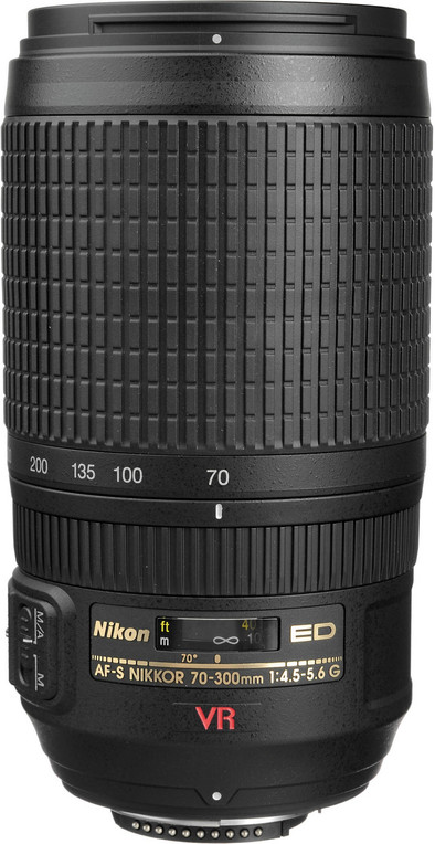 Nikon AF-S 70-300mm f/4.5-5.6G ED IF VR is nooit meer leverbaar
