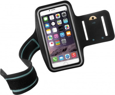 Mobiparts Sportarmband Size Apple iPhone 6 Plus/6s Plus Zwart is nooit meer leverbaar