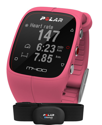 Polar M400 Pink HR is nooit meer leverbaar