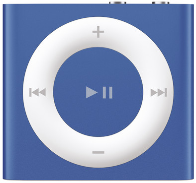 Apple iPod Shuffle 2GB Blauw is nooit meer leverbaar