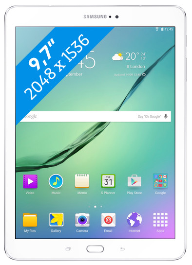 Samsung Galaxy Tab S2 9.7'' 32GB Wit is nooit meer leverbaar
