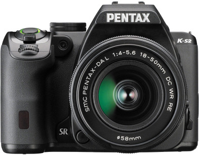 Pentax K-S2 Zwart + 18-50mm WR is nooit meer leverbaar