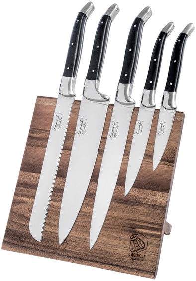 Laguiole Style de Vie Koksmessenset Ebbenhout 5-delig is nooit meer leverbaar