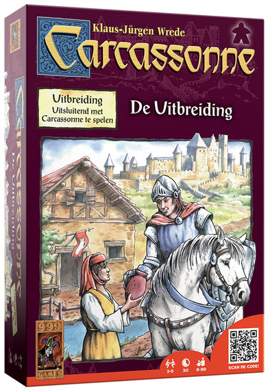 Carcassonne: De Uitbreiding is nooit meer leverbaar
