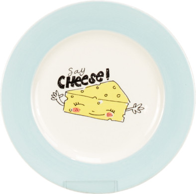 Blond Amsterdam Blondelicious Gebaksbord 18 cm Blauw is nooit meer leverbaar