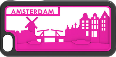 GROM Amsterdam iPhone 5/5S Roze is nooit meer leverbaar
