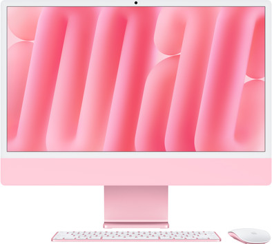 Apple iMac 24 inch M4 (10 core CPU/10 core GPU) 16GB/256GB Roze is nooit meer leverbaar