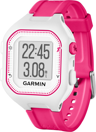 Garmin Forerunner 25 Wit/Roze - Small is nooit meer leverbaar