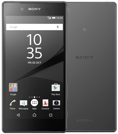 Sony Xperia Z5 Zwart is nooit meer leverbaar