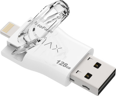 Photofast i-FlashDrive Max Lightning/USB3 128 GB is nooit meer leverbaar