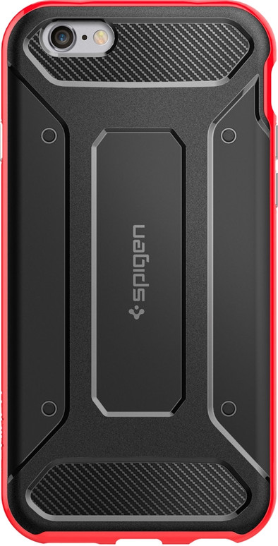Spigen Neo Hybrid Carbon Case Apple iPhone 6/6s Rood is nooit meer leverbaar