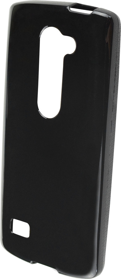Mobiparts Essential TPU Case LG Leon Zwart is nooit meer leverbaar