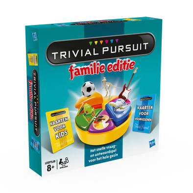 Trivial Pursuit Familie Editie Belgische Versie is nooit meer leverbaar