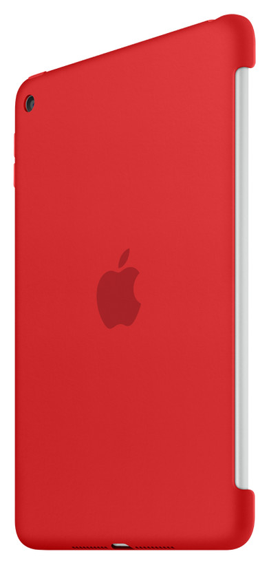 Apple iPad Mini 4 Siliconenhoes Rood is nooit meer leverbaar