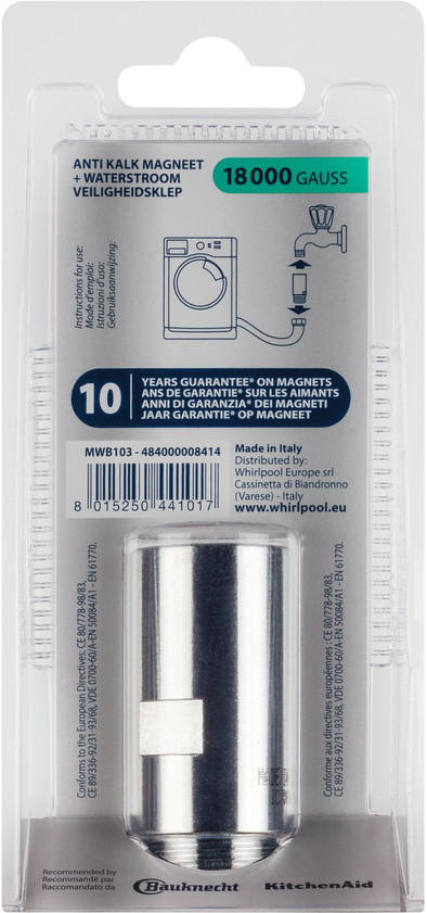 Wpro Magnetische Ontkalker + Aquastop is nooit meer leverbaar