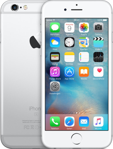 Apple iPhone 6s 64 GB Zilver T-Mobile is nooit meer leverbaar