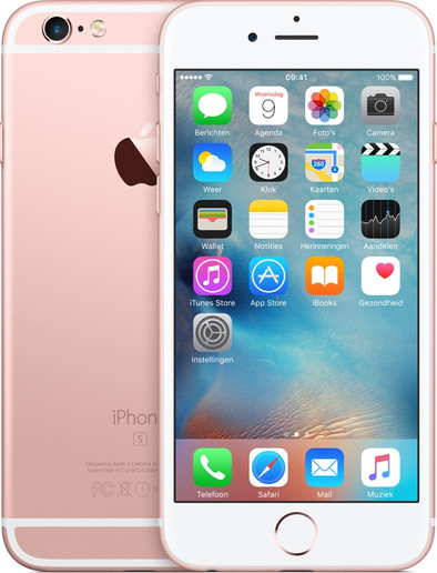 Apple iPhone 6s 64 GB Rose Gold is nooit meer leverbaar