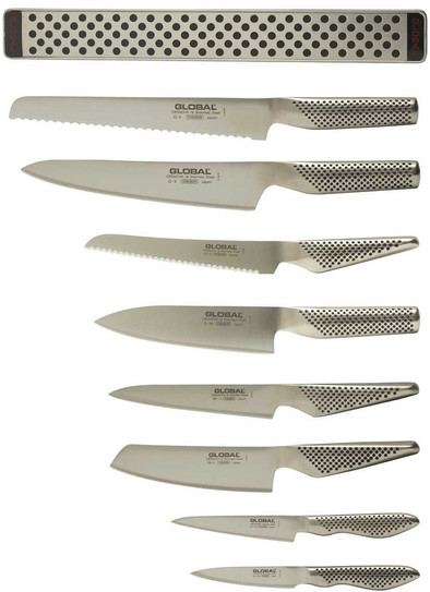 Global G-2395113638 Messenset (8-delig) is nooit meer leverbaar