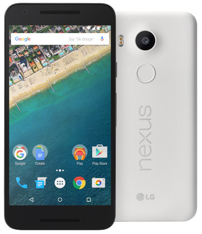 LG NEXUS 5X 16 GB Wit is nooit meer leverbaar