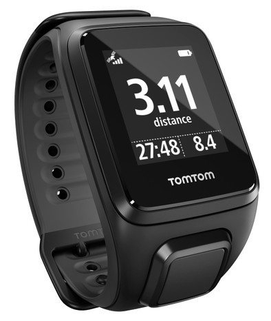 TomTom Runner 2 Cardio Black/Anthracite - L is nooit meer leverbaar