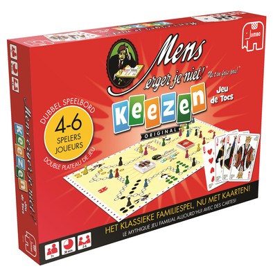 Mens Erger Je Niet Keezen is nooit meer leverbaar