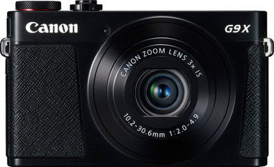 Canon PowerShot G9 X Zwart is nooit meer leverbaar