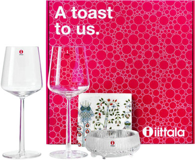 Iittala A Toast To Us Wijnglazen Geschenkset 4-delig is nooit meer leverbaar